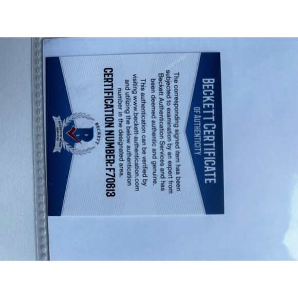 Charley Trippi Signed 8x10 NFL Chicago Cardinals Authentication F70613 - Picture 4 of 4